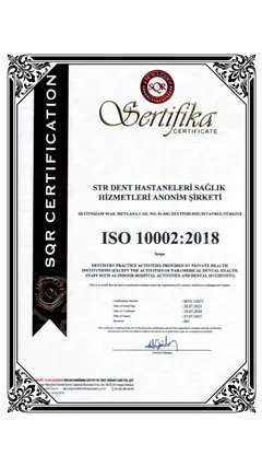 ISO 10002:2018 Müşteri Memnuniyeti